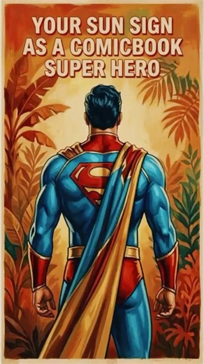 Your Sun Sign as a Comic Book Superhero. 🦸‍♂️