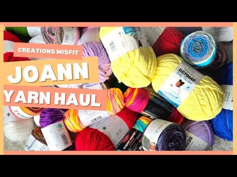 Yarn Haul! Joann's Sale