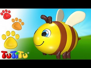Bee and other animals toys - Learn animals names with TuTiTu - Videos For Kids