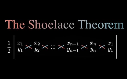 高斯的鞋带定理 - 奇妙的多边形面积公式（英）