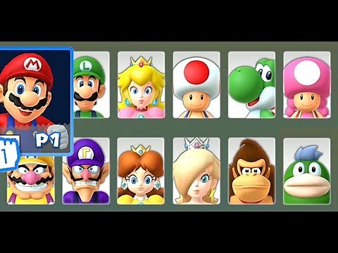 Mario Party 10 All Characters Voices
