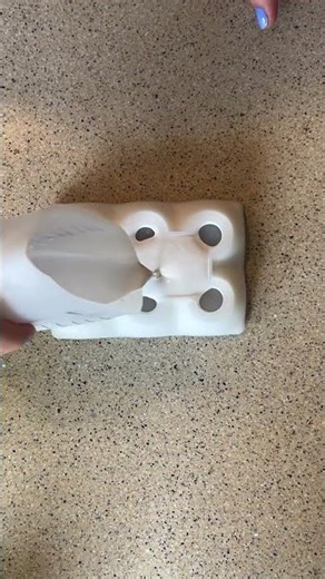 Plaster mold making process 🤍