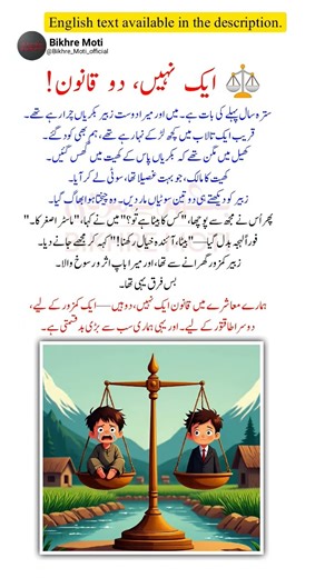 Two Laws – A Story of Injustice and Fear 😔 #shorts