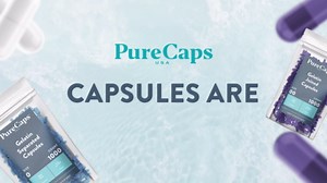 PureCaps USA - Empty Gelatin Pill Capsules Size 0 | 1,000 Separated Pills| Clear| Non-GMO Certified | SLS, Gluten, Preservative Free