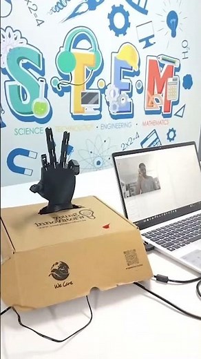 Mind-Blowing Robotic Hand That Mimics Human Gestures Instantly! #robotics #roboticsengineering