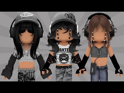 y2k roblox outfits w/ CODES & LINKS | coziivibes ♡