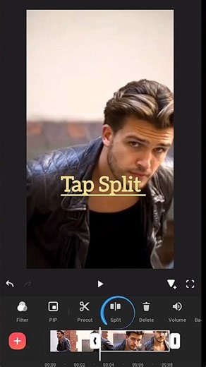 Split & Delete Fast in InShot 😱 #Shorts#Tutorial#VideoEditing#MobileEdit#SplitAndDelete
