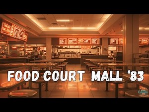 Back to the Mall ’83 — Retro Vaporwave Ambience | Forgotten Food Court Aesthetic