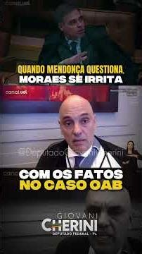 Brazilian Bar Association (OAB) trial (May 8, 2025): Mendonça raises questions. Moraes gets irrit...