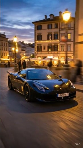 Living the Dream Ferrari 458 Night Run 🇮🇹✨ Pure V8 Sound in the City of Dreams 🌃🔊