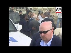 Frm US President Carter visits Gaza refugee camp, meets Haniyeh, Ging