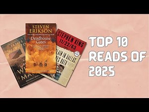 Top 10 Books I read in 2025