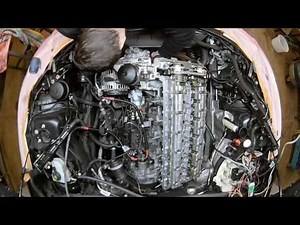 BMW 6 Zylinder, N54 Motor, Zylinderkopf Einbau by HP Performance Company