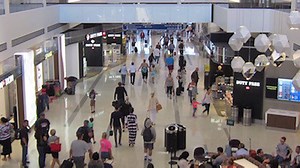 Airport Police Officer Yuri Nagata provides information on restricted doors at Los Angeles International Airport (LAX). LAX is wide open and generally there are no doors to open. Either there are no doors or the doors are automatic and over sized to accommodate a high volume of people. If you find that a door is closed, it is a good indication that you are going in a non authorized area. STOP and check for signs. There are a number of emergency fire exits and signs will be clearly marked. Pushin