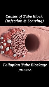 Fallopian tube blockage #pregnancy #foryou | Dr. Daleep Kumar Italy