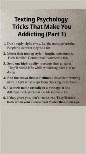 Texting Psychology Tricks They Don’t Want You To Know