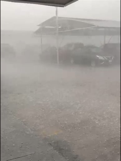 Granizada Impactante en el Aeropuerto de Guadalajara