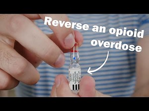 How to use injectable naloxone to reverse an opioid overdose