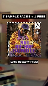  HIP-HOP SAMPLE PACK FOR $0.88 USD!  + 1 FREE LO-FI SAMPLE PACK!...