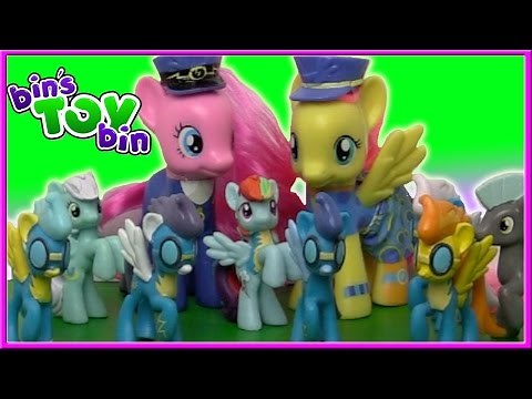 WONDERBOLTS My Little Pony Mini Collection + Pinkie Pie & Fluttershy | Bin's Toy Bin