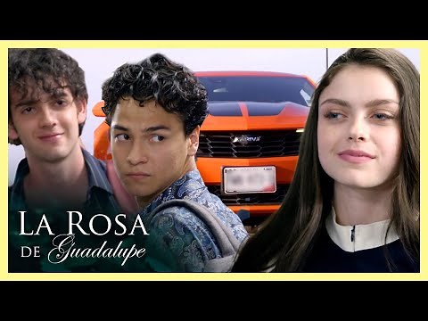 Max y Patricio presumen sus lujos de junior para enamorar a Karol |La Rosa de Guadalupe 1/4| Punto..