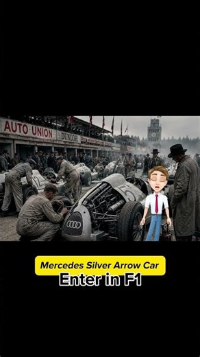 Mercedes Silver Arrow Ne Racing Badal Di! #automobile #f1