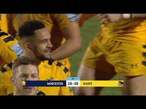 HIGHLIGHTS | Worcester Warriors 26-30 Wasps