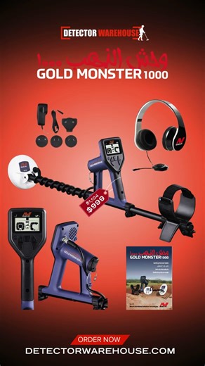 Serious about finding gold? 👀 #detectorwarehouse #goldhunting #treasuresearch #goldprospecting