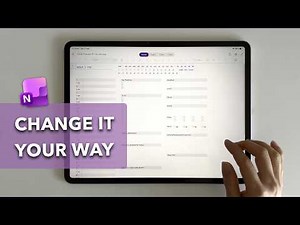 OneNote Planner Tutorial: Customize Your Daily Layout