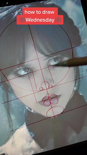 how to draw Wednesday 🕸️ #drawingtutorial #wednesday #wednesdaynetflix #wednesdayfanart #wednesdayaddams #addamsfamily #art #digitalart #fyp #foryoupage #sketch #drawing #procreate #artist #tutorial #howtodraw