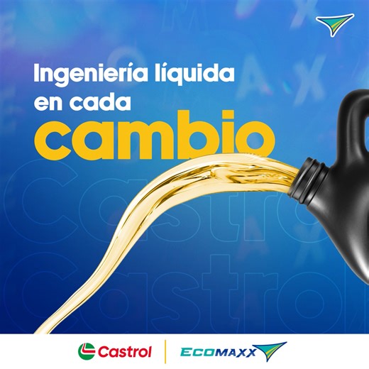 28 reactions | Más que aceite, Castrol es ingeniería líquida. ⚙️ Protege tu motor con la calidad y confianza que solo encontrarás en nuestras estaciones #Ecomaxx. ✨ | Ecomaxx | Facebook