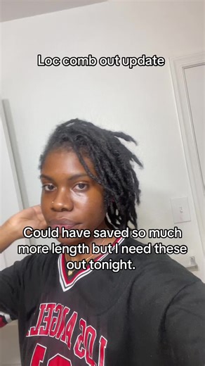 Loc Comb Out Update: Time to Let Go of My Locs