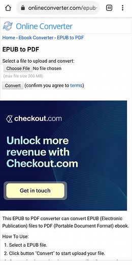 如何手机端把epub电子书转换为pdf格式