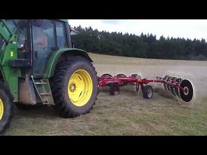 Sitrex Q-Rake Schwader im Einsatz