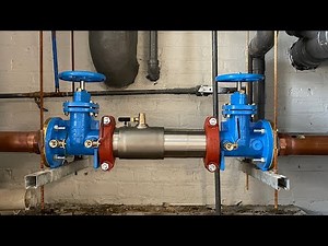 Installation 3” Watts 957 OSY Backflow Prevention Device Before Heading to South Carolina