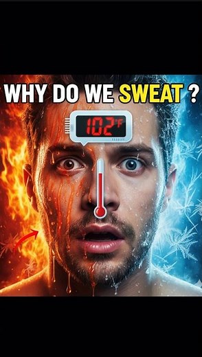 Why Do We Sweat? The Secret Cooling System of Your Body 💧 | Human Body Explained #humanbody