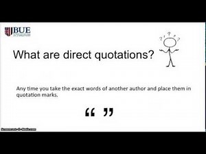 5 Minute Writing Lesson #5 - How to Integrate Sources: Summarizing, Paraphrasing, and Direct Quoting