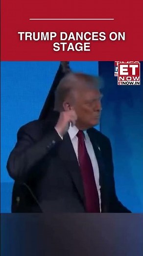 Trump Dances Again! | US President’s Victory Groove In Miami Goes Viral #shorts