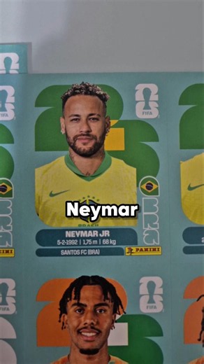 FINALMENTE A FIGURINHA DO NEYMAR!!!