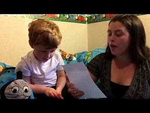 Toddler Unboxing Pampers Easy Ups