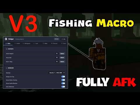 *V3* Fully AFK Fishing Macro for Bridger Western | By Repetitives