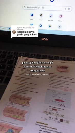 Paano Maglagay ng 2 Columns sa Google Docs Tutorial