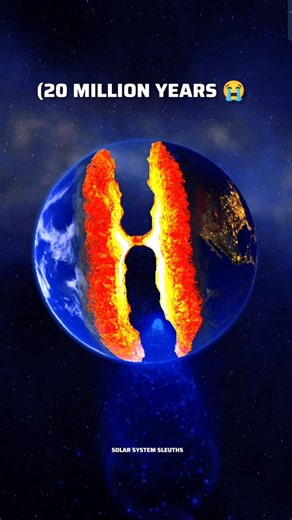 Earth Destroyed by Gamma Ray 😱 | Future 20 Million Years | Solar Smash #shorts