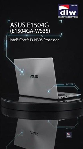 🔥 Brand New ASUS E1504G Laptop | Intel Core i3-N305 | 8GB RAM | DLW Computer Solutions