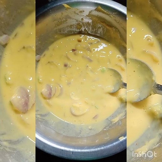 Beson pakora// Beson Bora// Gram Flour pakora//1Minutes Quick Snacks Recipe