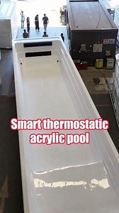 This one-piece molded acrylic intelligent constant temperature swimming pool can be placed on the ground and used directly after connecting to water and electricity, eliminating the hassle of civil engineering.#springpool #spapool #jacuzzi #massagepool #homepool #smartpool #gardenpool #heatpool #homedecor #smartjacuzzi | Sunripple Aquatics US
