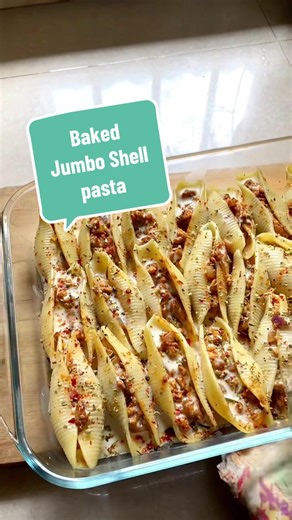 Delicious Baked Jumbo Shell Pasta Recipe