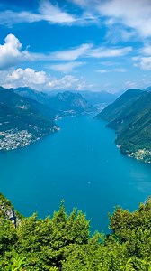 62K views · 2.8K reactions | Summer view in Lugano Lake Switzerland | Dess Travels | Facebook