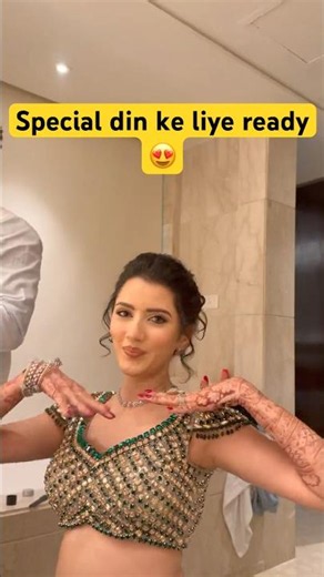 Sabse Special Din Ke Liye Ready! 🥹💍 #neetubisht #lakhneet #minivlog #youtubeshorts