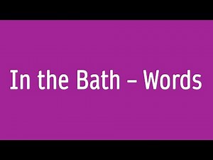 RWI - Purple Phonics Story 10 - In the Bath - words